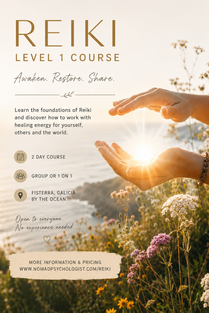 Reiki in course level 1 in Galicia